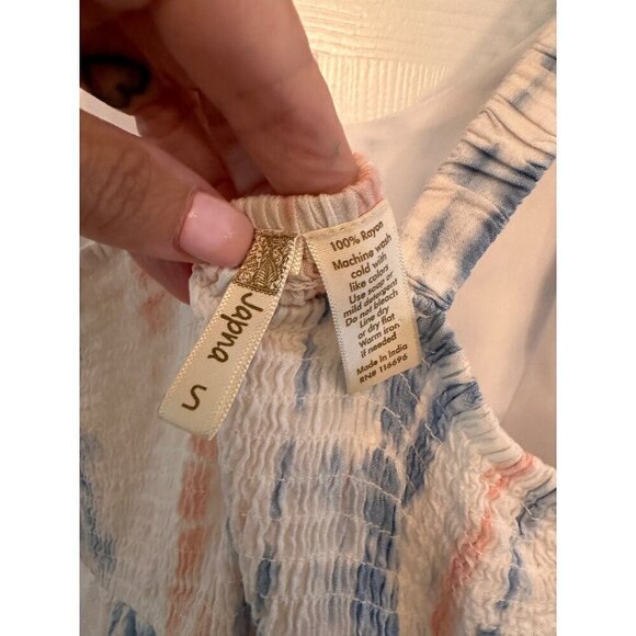 Tie Dye Ruffle Maxi Dress Size Small - Picture 6 of 7